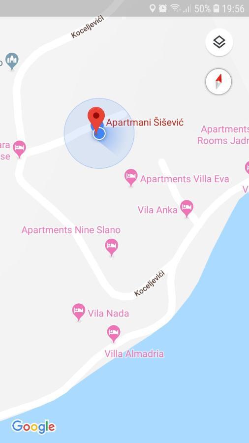 Apartments Sisevic - Comfort Apartments With Balconies And Sea View Слано Экстерьер фото